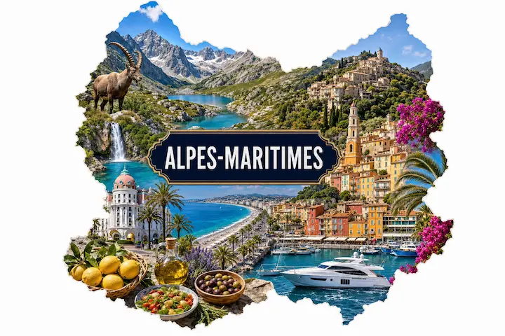 Illustration du département Alpes-Maritimes