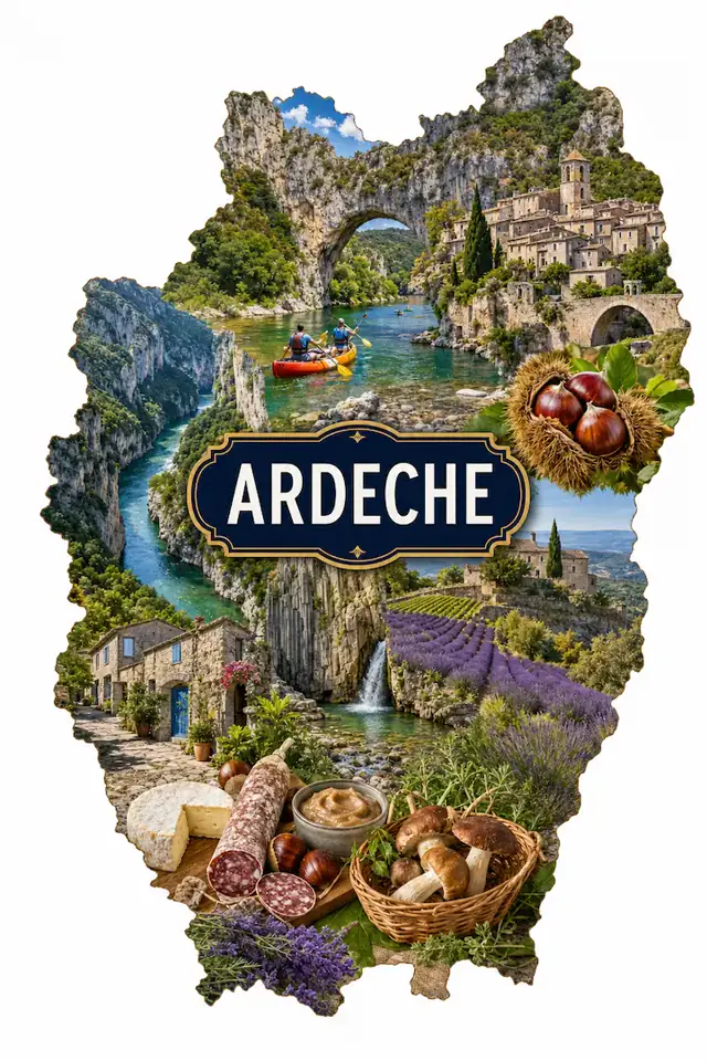 Illustration du département Ardèche