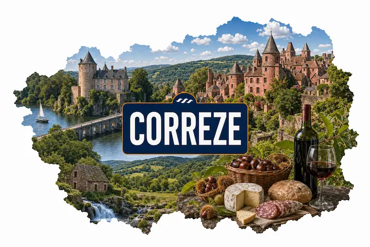 Illustration du département Corrèze