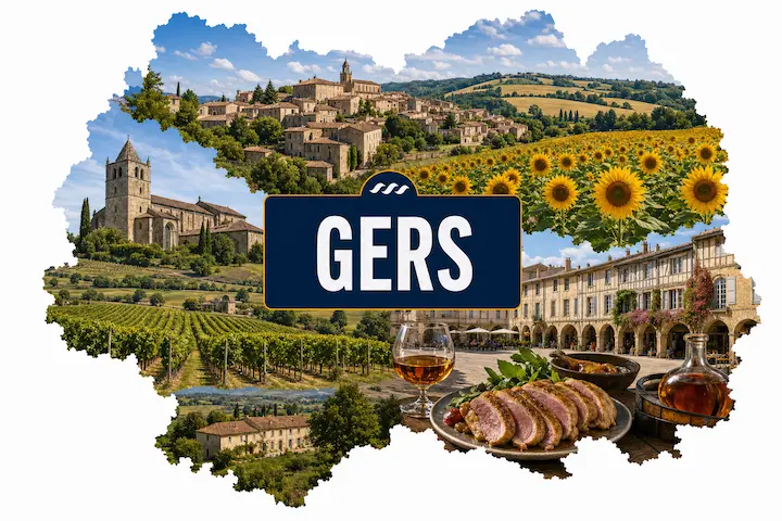 Illustration du département Gers
