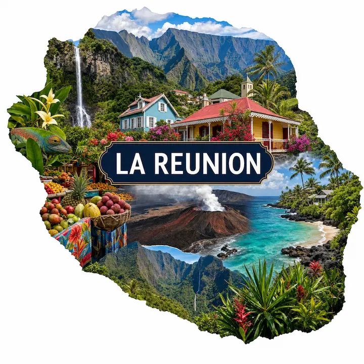 Illustration du département La Réunion