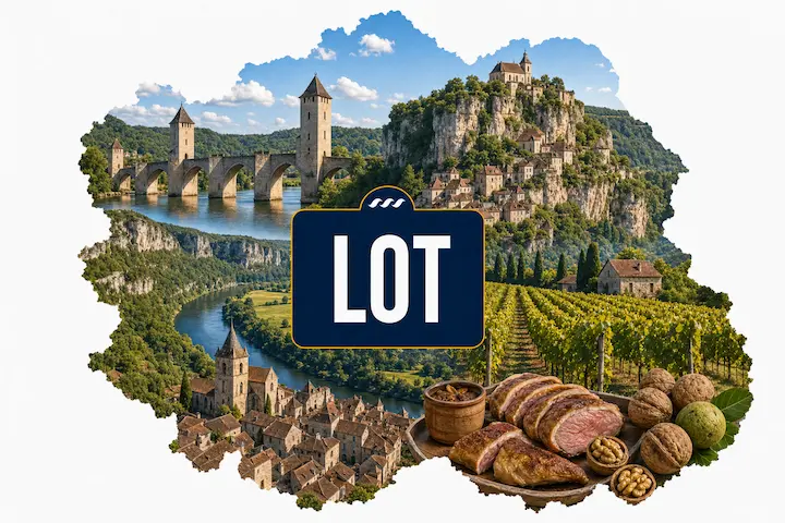 Illustration du département Lot