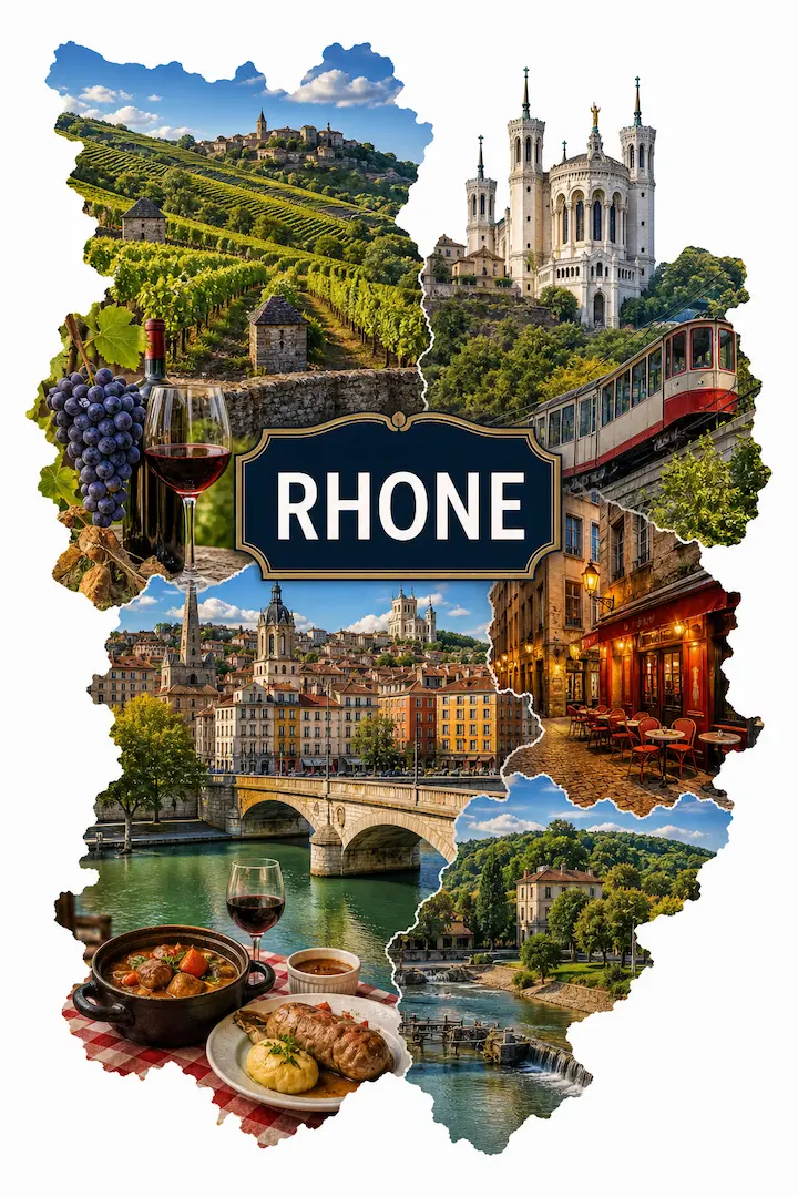 Illustration du département Rhône