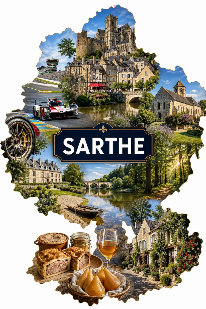 Illustration du département Sarthe