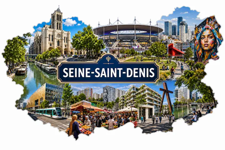 Illustration du département Seine-Saint-Denis