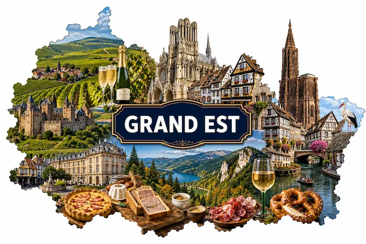 Illustration de la région Grand Est