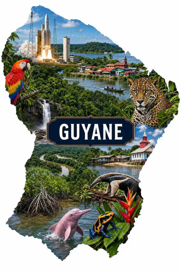Illustration de la région Guyane